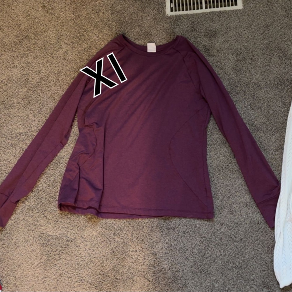 Workout long sleeve shirt